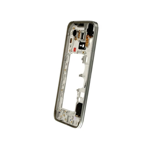 Galaxy S5 Mini SM-G800F : Châssis Arrière Contour Argent - Image 4