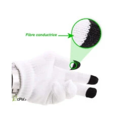 Paire De Gants Blancs Tactiles -TechNest Store gants blancs tactiles galaxy note 4