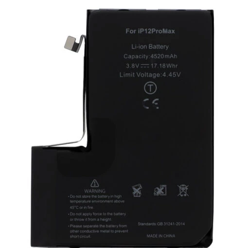 IPhone 12 Pro Max : Batterie Haute Capacité PowerPlus