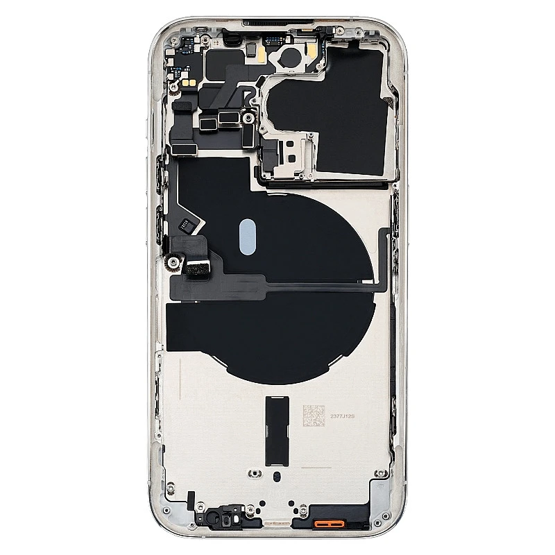 IPhone 14 Pro : Châssis Complet Argent + Vitre Arrière Original Apple, (2èmeVie) 4 IPhone 14 Pro : Châssis Complet Argent + Vitre Arrière Original Apple, (2èmeVie) - Image 2