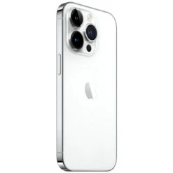 IPhone 14 Pro : Châssis Complet Argent + Vitre Arrière Original Apple, (2èmeVie)