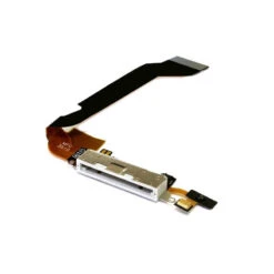 IPhone 4S : Connecteur De Charge Blanc + Micro - Pièce Détachée