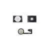 IPhone 4S : Lot Bouton Home Blanc + Spacer Adhésif + Nappe Home - Pièce Détachée
