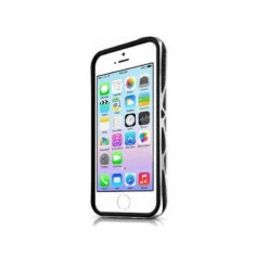 IPhone 5 / 5S / SE : Bumper à Double Protection Noir Et Gris ITSKINS URBAN VENUM