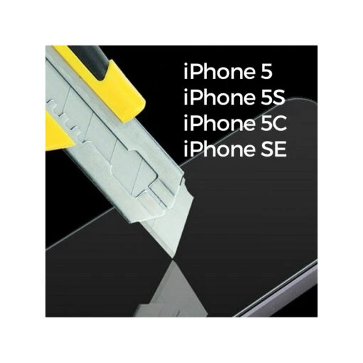 IPhone 5, 5s, 5c Et SE : Verre Trempé Protection D'écran
