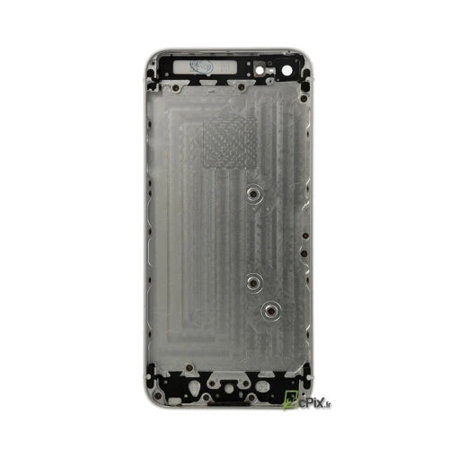 IPhone 5 : Châssis Coque Arrière Argent (gris Et Blanc) - Image 2