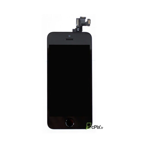Ecran Complet Noir IPhone 5S ( Vitre + LCD + Caméra + Home Assemblés )