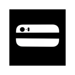 IPhone 5S : Vitres Arrières Haut Bas Blanches