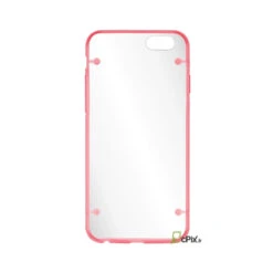 IPhone 6 / 6S : Coque Bumper Transparent Et Rose - Accessoire