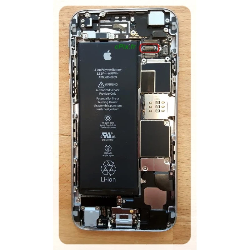 IPhone 6 : Connecteur écran LCD Carte Mère - Pièce Détachée 4 IPhone 6 : Connecteur écran LCD Carte Mère - Pièce Détachée - Image 2