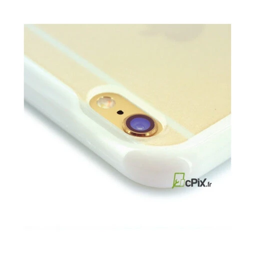 IPhone 6 / 6S : Coque Rigide De Protection Blanche Et Transparente - Accessoire - Image 3