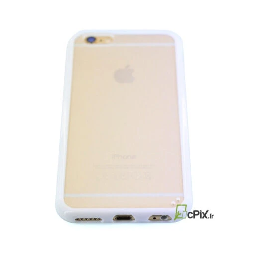 IPhone 6 / 6S : Coque Rigide De Protection Blanche Et Transparente - Accessoire - Image 4