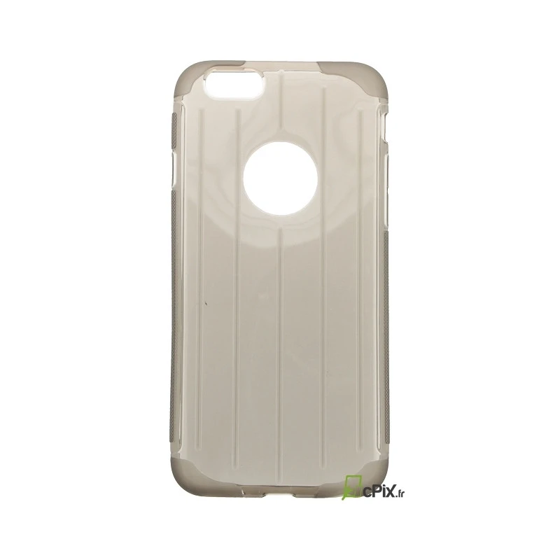 IPhone 6 IPhone 6S : Etui Gel Transparent Gris 4 IPhone 6 IPhone 6S : Etui Gel Transparent Gris - Image 2