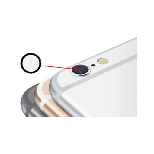 IPhone 6 Et IPhone 6S : Lentille Caméra Arrière Noire