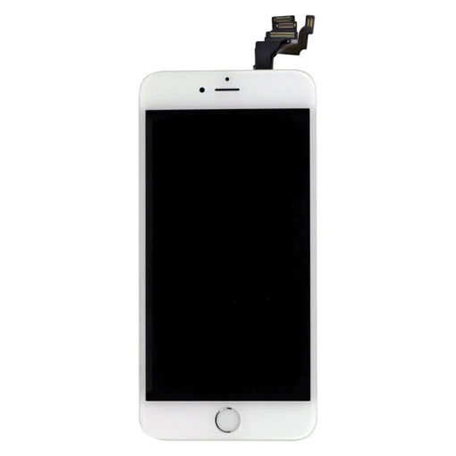 IPhone 6 Plus : Complet Ecran Blanc Vitre + LCD + Caméra + Home Assemblé