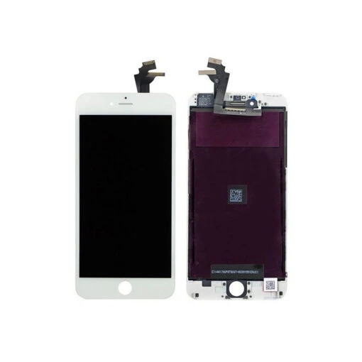 IPhone 6 Plus : Vitre Ecran Premium Blanc - Image 2