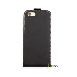 IPhone 6 Plus : Etui Rabat Noir - Accessoire -TechNest Store iphone 6 plus etui rabat noir accessoire 2