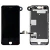 IPhone 8 : Complet Vitre écran Premium Noir (LCD + Vitre Tactile + Caméra Avant + Ecouteur Assemblés) -TechNest Store iphone 8 complet ecran noir