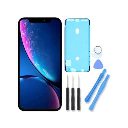 IPhone XR : Kit De Réparation Vitre écran LuxView + Joint Adhésif + Outils