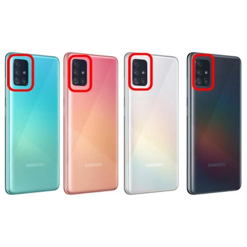 Galaxy A71 (A715) : Lentille De Protection Appareil Photo Arrière - Image 3