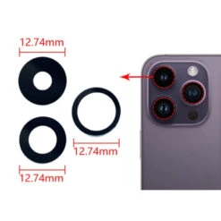 IPhone 14 Pro / 14 Pro Max : Lot De 3 Lentilles Appareil Photo Arrière