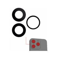 IPhone 15 Pro Max : Lot De 3 Lentilles Appareil Photo Arrière -TechNest Store lentilles arriere iphone 15 pro max 1