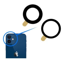IPhone 12 / 12 Mini : Lot De 2 Lentilles Appareil Photo Arrière -TechNest Store lentilles photo arriere iphone 12 mini 1