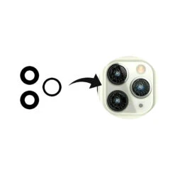 IPhone 12 Pro : Lot De 3 Lentilles Appareil Photo Arrière -TechNest Store lentilles photo arriere iphone 12 pro 2