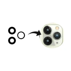 IPhone 12 Pro Max : Lot De 3 Lentilles Appareil Photo Arrière -TechNest Store lentilles photo arriere iphone 12 pro max 2