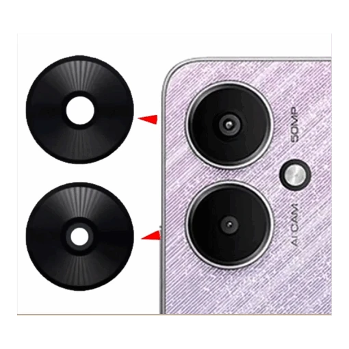 Redmi 13C 5G : Lentilles Appareil Photo Arrière
