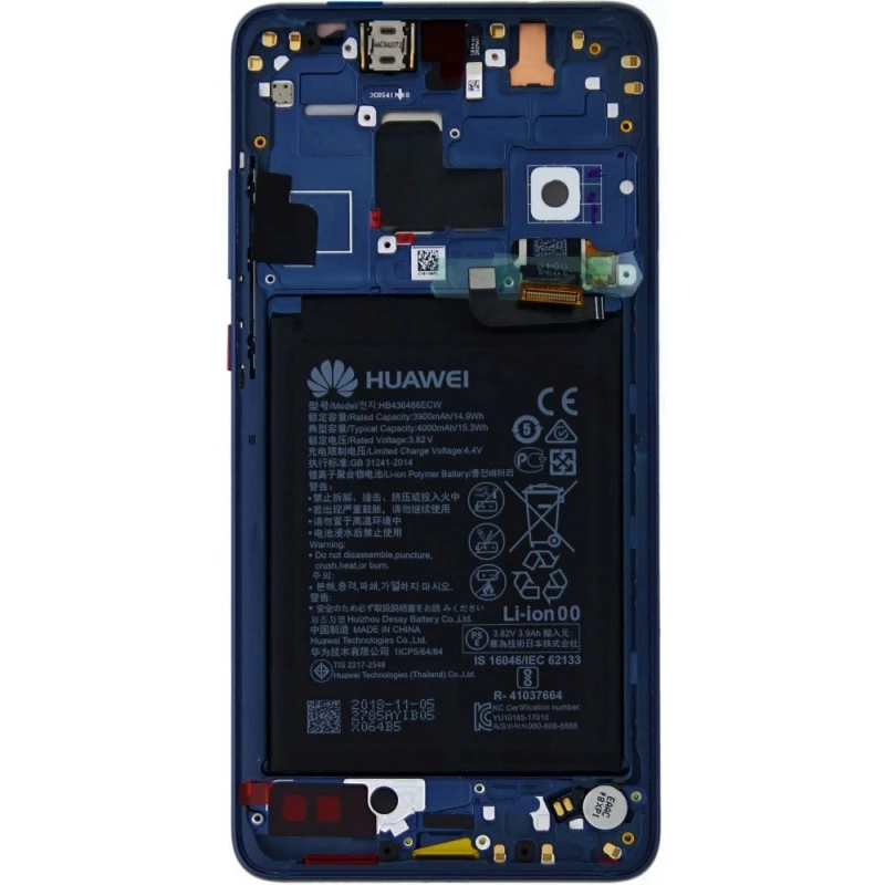 Mate 20 Bleu : Vitre écran Complet Avec Batterie Original Huawei 5 Mate 20 Bleu : Vitre écran Complet Avec Batterie Original Huawei - Image 3