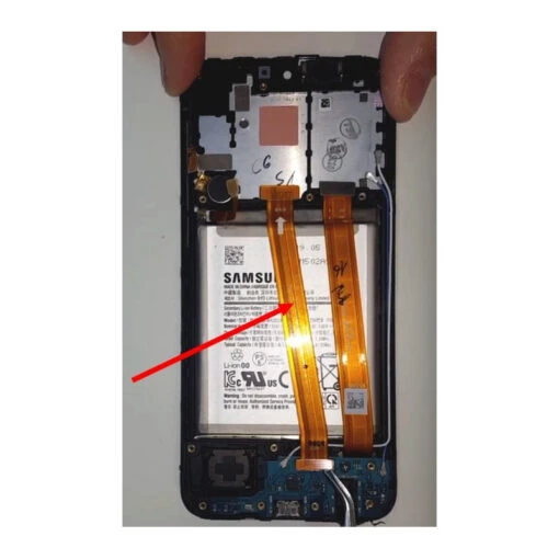 Galaxy A20e (A202) : Nappe Connexion Carte Mère - Image 3