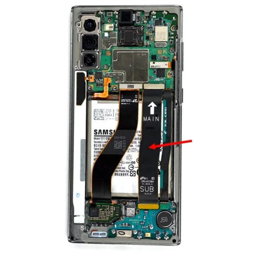 Galaxy Note 10 (N970) : Nappe Connexion Carte Mère - Image 2