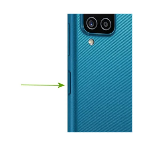 Galaxy A12 (A125 / A127) : Nappe Power Lecteur D’empreintes Digitales (Bleu) - Image 2
