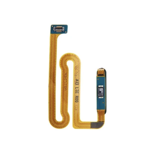 Galaxy A13 4G (A135 / A137) : Nappe Power Lecteur D’empreintes Digitales Blanc - Image 2