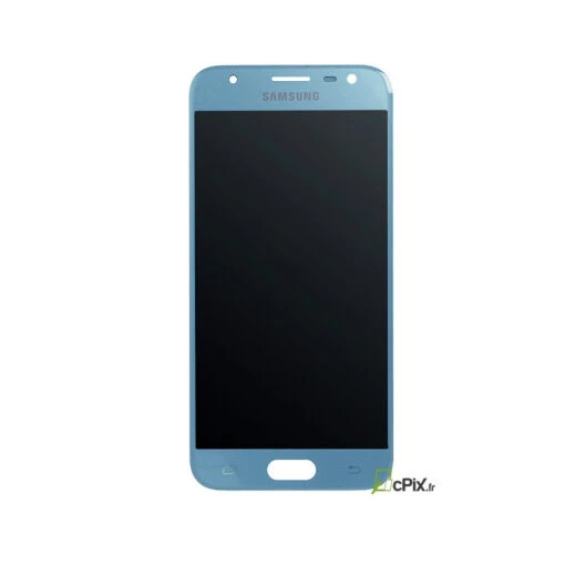 Galaxy J3 2017 (SM-J330F) SILVER : Ecran Argent Bleu + Vitre Tactile. Officiel Samsung - Image 2