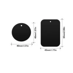 2 Plaques Métalliques Support Aimanté Smartphone -TechNest Store plaques metalliques support aimante smartphone 2