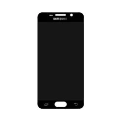 Galaxy A3 2016 (A310) : Vitre Tactile écran Super Amoled Noir. Officiel Samsung