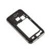 Samsung Galaxy Note 2 : Chassis Gris Contour Argent Arrière -TechNest Store samsung galaxy note 2 chassis gris contour argent arriere