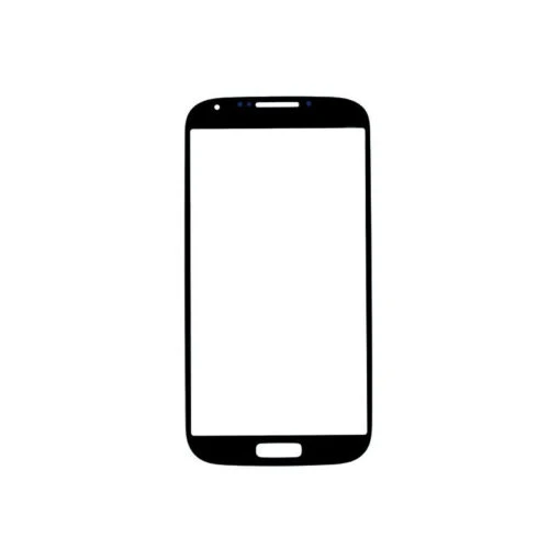 Samsung Galaxy S4 : Vitre Seule Noire Sans Logo