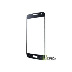 Samsung Galaxy S4 Mini GT-i9195 : Vitre Noire Sans Logo