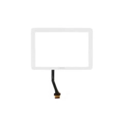 Samsung Galaxy Tab 10.1 GT-P7500 : Vitre Tactile Blanche De Remplacement