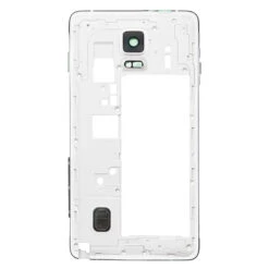 Samsung Note 4 SM-N910F : Châssis Contour Arrière Blanc