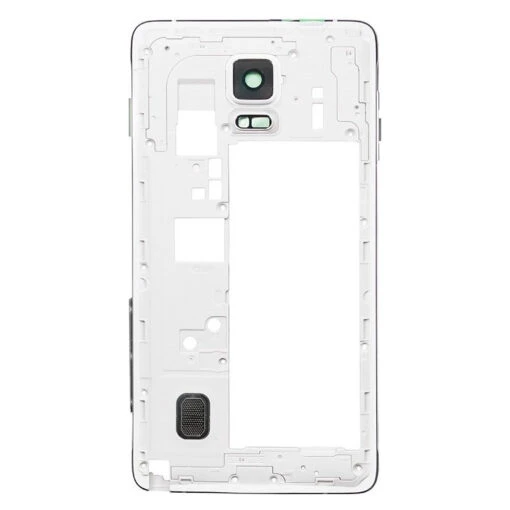 Samsung Note 4 SM-N910F : Châssis Contour Arrière Blanc