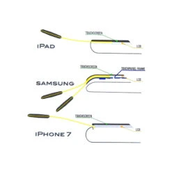 IPlastix : Spatule Souple Ultra Fine En Plastique, Outil De Réparation 9 IPlastix : Spatule Souple Ultra Fine En Plastique, Outil De Réparation -TechNest Store spatule souple iplastix demontage iphone galaxy samsung 3