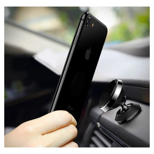 Support Universel Magnétique 360° Smartphones IPhone, Galaxy, Note, Huawei - Image 4