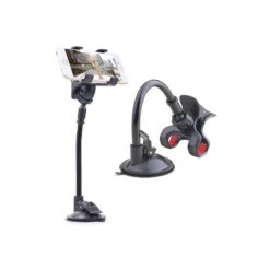 Support Voiture Double Pinces, Universel Smartphones -TechNest Store support voiture a pinces pour smartphone accessoire 1