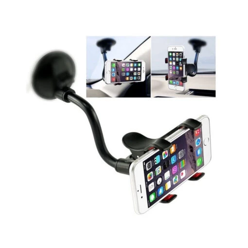 Support Voiture Double Pinces, Universel Smartphones - Image 3