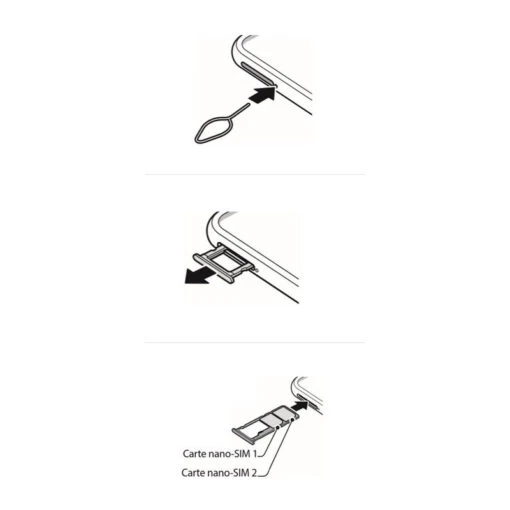 Galaxy Note 10+ (N975) : Tiroir Cartes Sim / Micro SD - Image 2