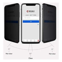 IPhone 14 Pro : Verre Trempé Anti-espion -TechNest Store verre trempe anti espion iphone 14 pro 5